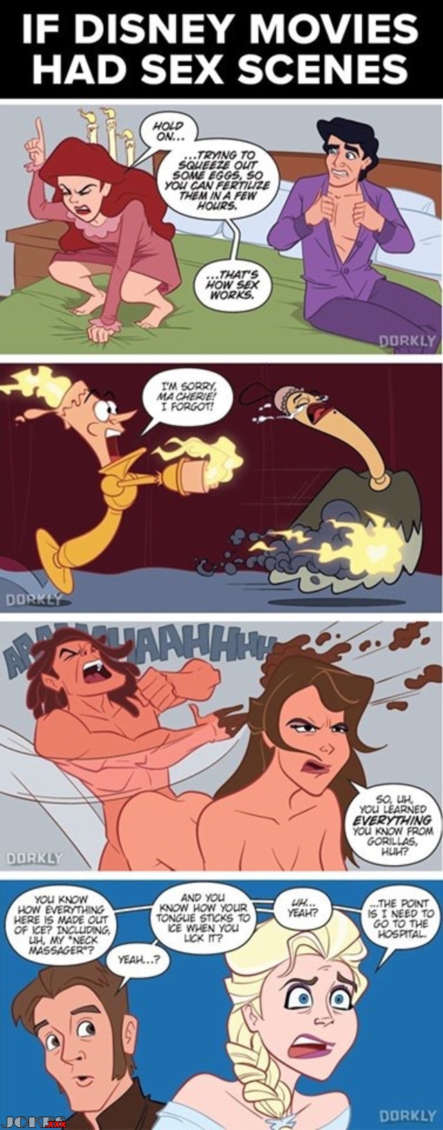Disney sex scenes