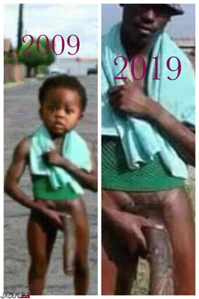 #10yearchallenge
